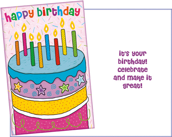 Birthday Cake Card