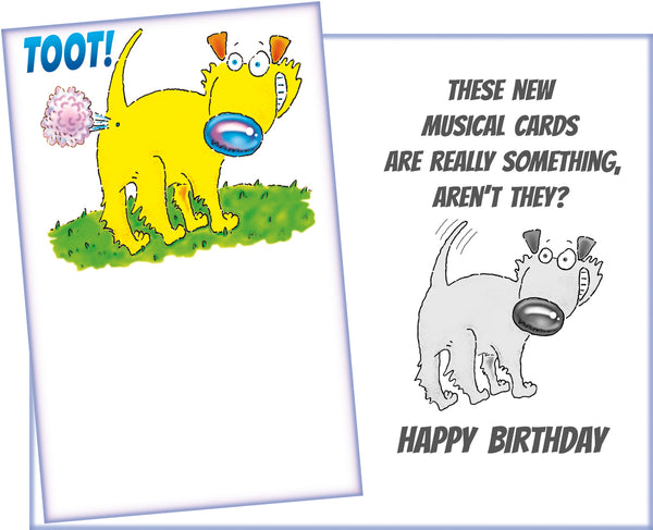 Toot Birthday Card